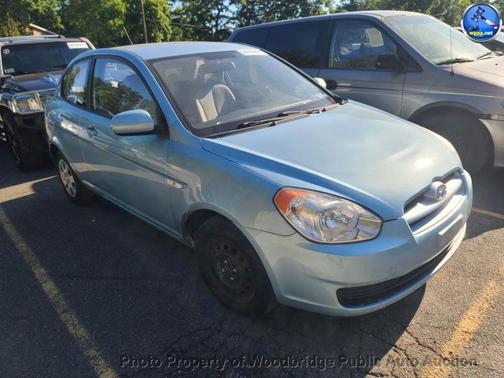 Ice Blue Metallic 2010 Hyundai Accent GS