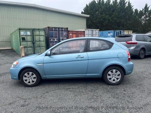 Ice Blue Metallic 2010 Hyundai Accent GS