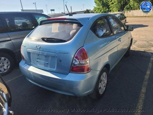 Ice Blue Metallic 2010 Hyundai Accent GS