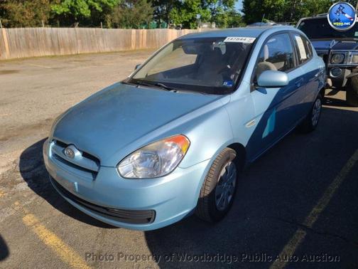 Ice Blue Metallic 2010 Hyundai Accent GS