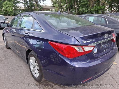 Blue 2012 Hyundai SONATA Limited