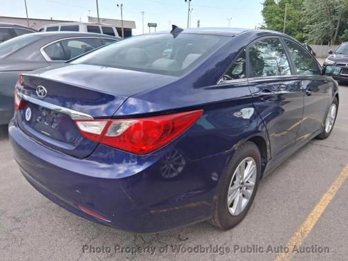 Blue 2012 Hyundai SONATA Limited