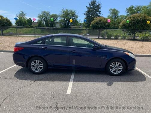 Blue 2012 Hyundai SONATA Limited