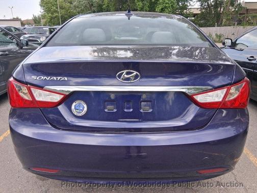 Blue 2012 Hyundai SONATA Limited