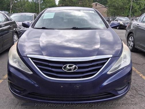 Blue 2012 Hyundai SONATA Limited