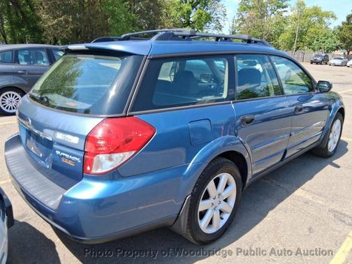 Blue 2008 Subaru Outback 2.5 i