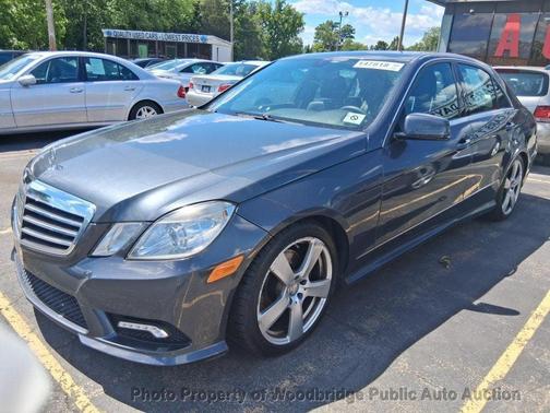 Gray 2011 Mercedes-Benz E-Class 4MATIC
