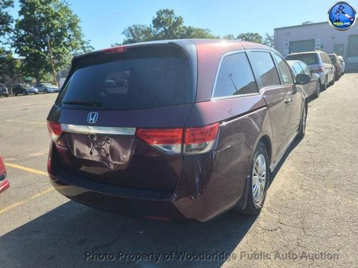 Maroon 2015 Honda Odyssey LX