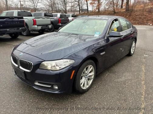 Blue 2015 BMW 528 xDrive