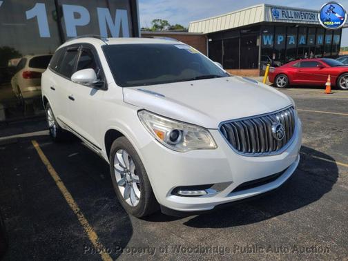 White 2017 Buick Enclave Premium