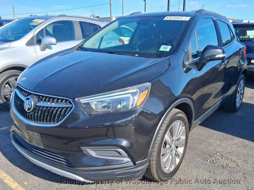 Ebony Twilight Metallic 2019 Buick Encore Preferred