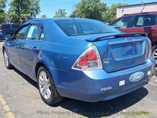 Blue 2009 Ford Fusion SEL