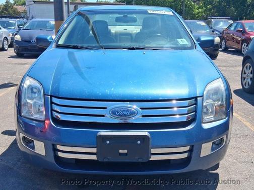 Blue 2009 Ford Fusion SEL