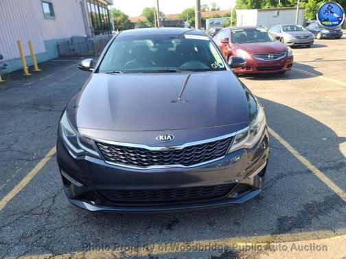 Gray 2019 Kia Optima S