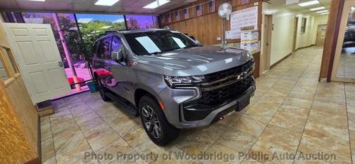 Satin Steel Metallic 2021 Chevrolet Tahoe 4WD Z71