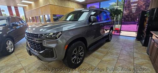Satin Steel Metallic 2021 Chevrolet Tahoe 4WD Z71