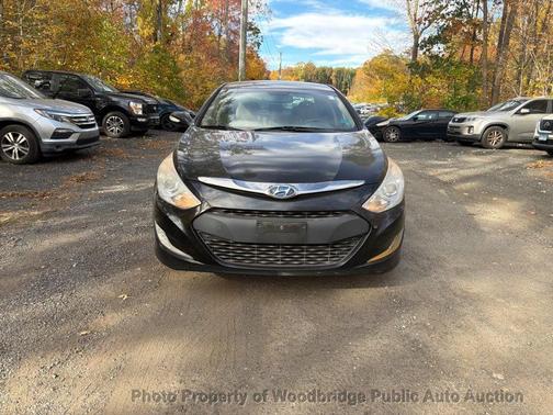 Eclipse Black 2015 Hyundai SONATA Hybrid Limited
