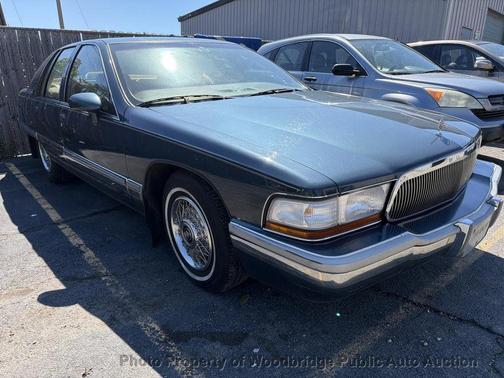 Teal 1992 Buick Roadmaster 4dr Sedan