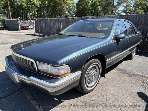 Teal 1992 Buick Roadmaster 4dr Sedan