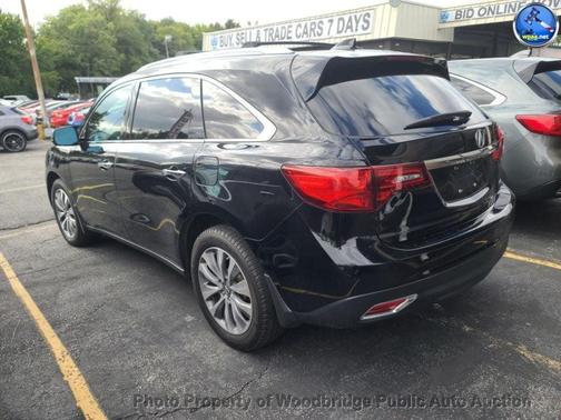 Crystal Black Pearl 2014 Acura MDX 3.5L