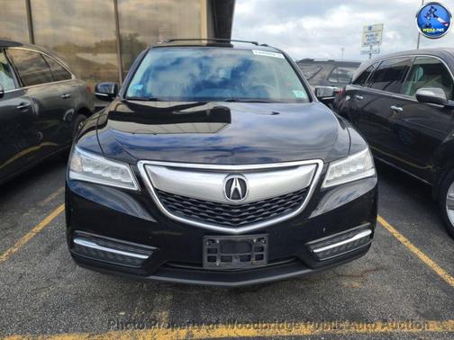 Crystal Black Pearl 2014 Acura MDX 3.5L