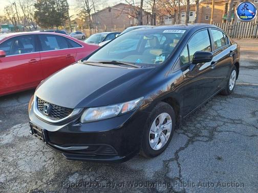 Crystal Black Pearl 2015 Honda Civic LX
