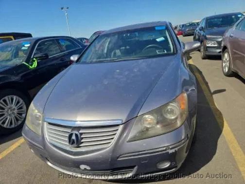 Gray 2007 Acura RL 3.5