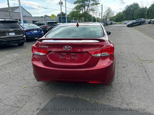 Red 2013 Hyundai ELANTRA GLS