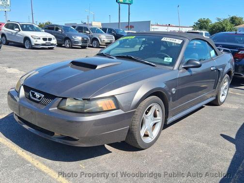 Gray 2004 Ford Mustang GT