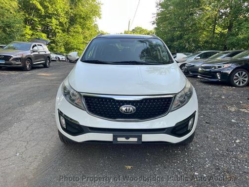 Clear White 2016 Kia Sportage EX