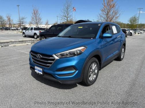 Caribbean Blue 2017 Hyundai TUCSON SE