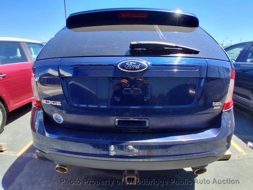 Black 2012 Ford Edge SEL
