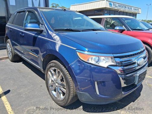 Black 2012 Ford Edge SEL