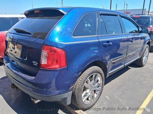 Black 2012 Ford Edge SEL