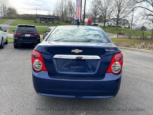 Blue Topaz Metallic 2012 Chevrolet Sonic 2LT