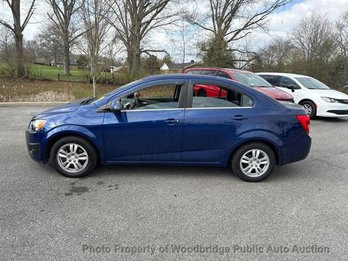 Blue Topaz Metallic 2012 Chevrolet Sonic 2LT