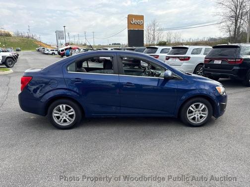 Blue Topaz Metallic 2012 Chevrolet Sonic 2LT