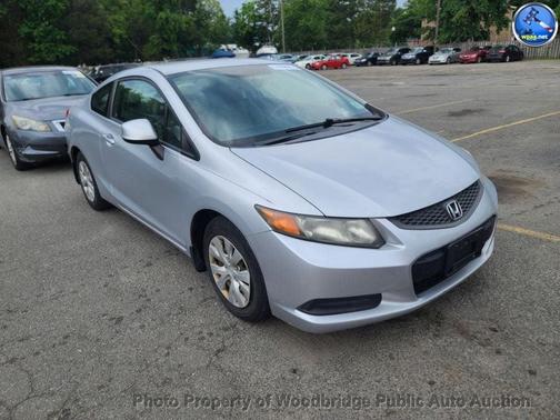 Silver 2012 Honda Civic LX