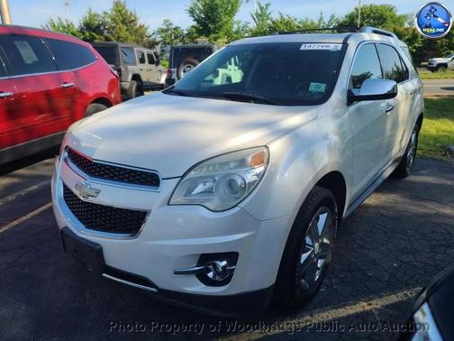 White 2014 Chevrolet Equinox LTZ