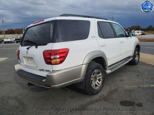 Natural White 2003 Toyota Sequoia SR5