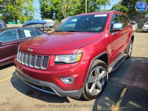 Maroon 2015 Jeep Grand Cherokee Limited