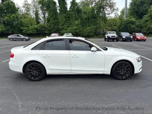 White 2013 Audi A4 2.0T Premium quattro