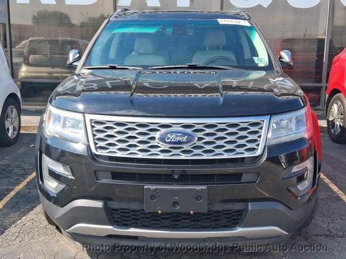Shadow Black 2016 Ford Explorer Platinum