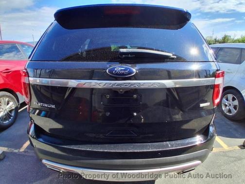 Shadow Black 2016 Ford Explorer Platinum