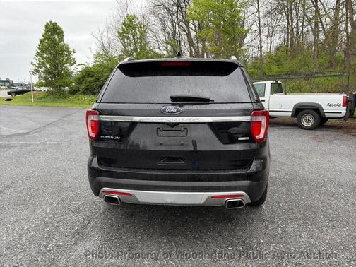 Shadow Black 2016 Ford Explorer Platinum