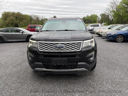 Shadow Black 2016 Ford Explorer Platinum