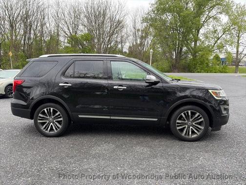 Shadow Black 2016 Ford Explorer Platinum