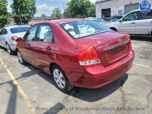 Spicy Red 2009 Kia Spectra EX