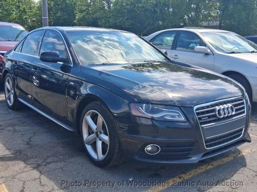 Black 2012 Audi A4 2.0T Premium Plus quattro