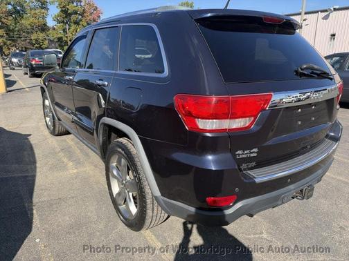Black 2011 Jeep Grand Cherokee Limited